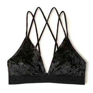 PINK Victoria's Secret Velvet Bralette Size M